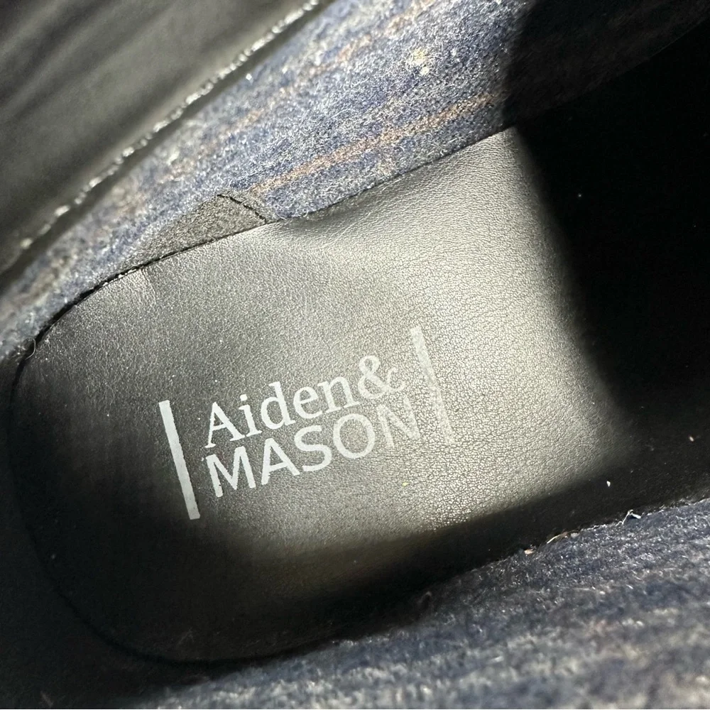 Aiden & Mason Vivaldi Chukka‎ Men's Boot in Black #1110